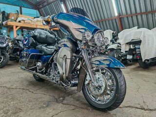 2011 Harley-Davidson Electra Glide, синий, 1270000 рублей, вид 1