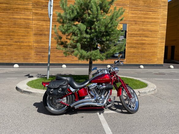 2007 Harley-Davidson CVO, красный - вид 30