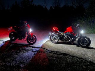 2015 Ducati Monster 1200, красный, 850000 рублей, вид 3
