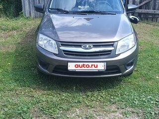 2016 Lada (ВАЗ) Granta I, коричневый, 500000 рублей, вид 1