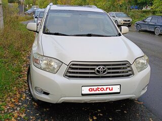 2007 Toyota Highlander II (XU40), белый, 2000000 рублей, вид 1