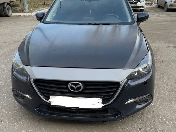 2016 Mazda 3 III (BM) Рестайлинг, синий, 1140000 рублей - вид 8