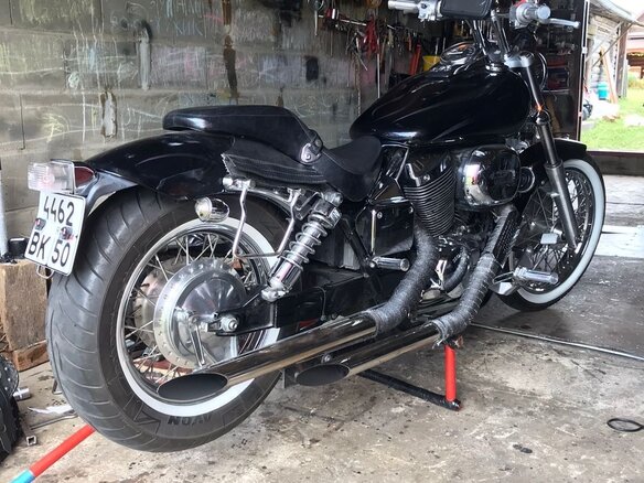 2000 Honda Shadow 400, чёрный, 345000 рублей - вид 7
