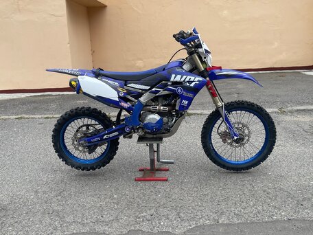 2019 Yamaha WR450F, синий, 599000 рублей, вид 4