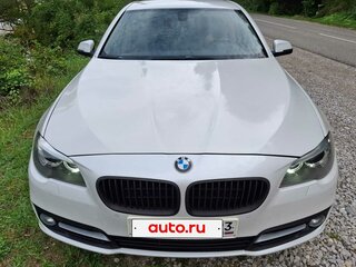 2014 BMW 5 серии 520d VI (F10/F11/F07) Рестайлинг, белый, 1800000 рублей, вид 3