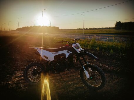 2023 Kayo Basic TT125, чёрный, 70000 рублей, вид 1