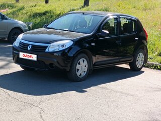 2013 Renault Sandero I, чёрный, 495000 рублей, вид 1