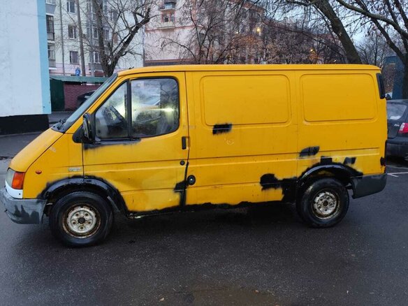 1997 Ford Transit, жёлтый, 199000 рублей