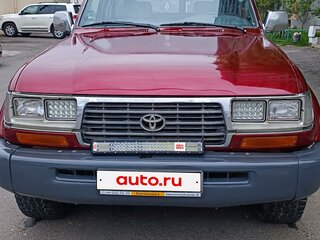 1997 Toyota Land Cruiser 80 Series Рестайлинг, красный, 1300000 рублей, вид 1