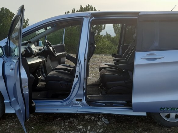 2011 Honda Freed I Рестайлинг, синий, 1150000 рублей - вид 25