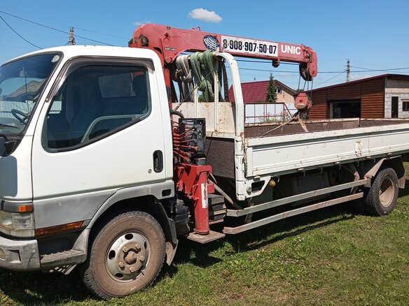 2001 Fuso (Mitsubishi) Canter, белый, 2400000 рублей
