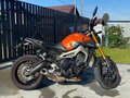 2014 Yamaha MT-09 (FZ-09), оранжевый, 700000 рублей - вид 2