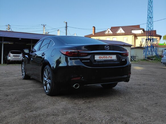 2019 Mazda 6 III (GJ) Рестайлинг 2, чёрный, 2050000 рублей - вид 3