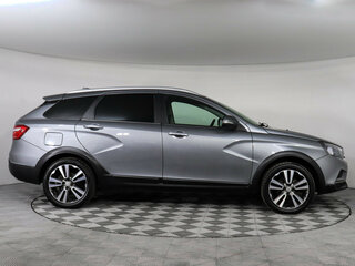 2019 Lada (ВАЗ) Vesta SW I, серый, 1217000 рублей, вид 4