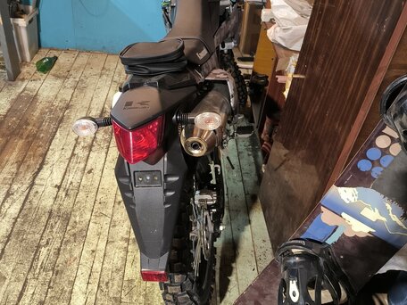 2019 Kawasaki KLX 250, чёрный, 600000 рублей, вид 3