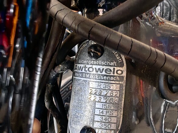 1951 BMW R 35, чёрный, 650000 рублей - вид 6