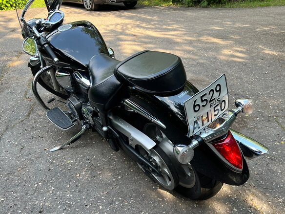 2008 Yamaha XVS1300, чёрный, 950000 рублей - вид 6