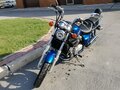 1987 Honda VF 750, синий - вид 1