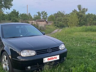 1999 Volkswagen Golf IV, чёрный, 415000 рублей, вид 3