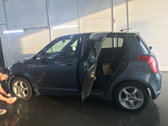 2009 Suzuki Swift III, серый, 680000 рублей - вид 6
