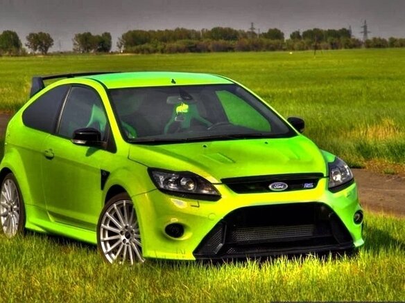 2009 Ford Focus RS II, зелёный