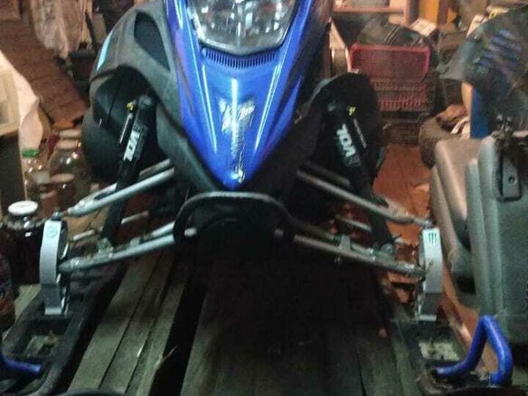2008 Yamaha FXNytro, синий, 729000 рублей - вид 1