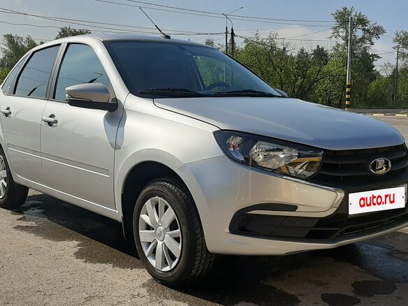2023 Lada (ВАЗ) Granta I Рестайлинг, серебристый, 740000 рублей - вид 2