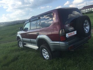 1998 Toyota Land Cruiser Prado 90 Series, красный, 999999 рублей, вид 5