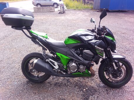 2013 Kawasaki Z 800, зелёный, 600000 рублей, вид 5