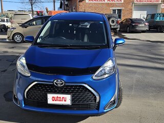 2019 Toyota Sienta II Рестайлинг, синий, 1300000 рублей, вид 1