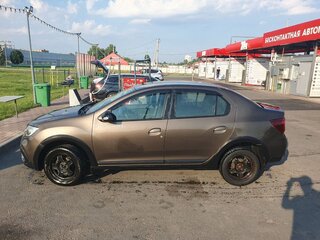 2019 Renault Logan Stepway II Рестайлинг, коричневый, 950000 рублей, вид 2