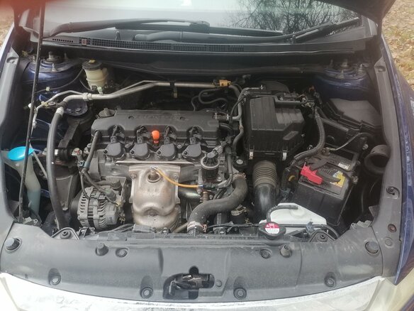 2010 Honda Stream II Рестайлинг, синий, 1550000 рублей - вид 8