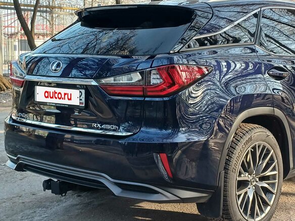 2019 Lexus RX 450h IV, синий, 5900000 рублей - вид 21