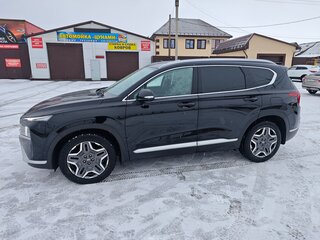 2021 Hyundai Santa Fe IV Рестайлинг, чёрный, 4200000 рублей, вид 4