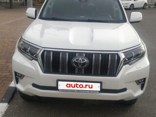 2018 Toyota Land Cruiser Prado 150 Series Рестайлинг 2, белый, 6100000 рублей, вид 3