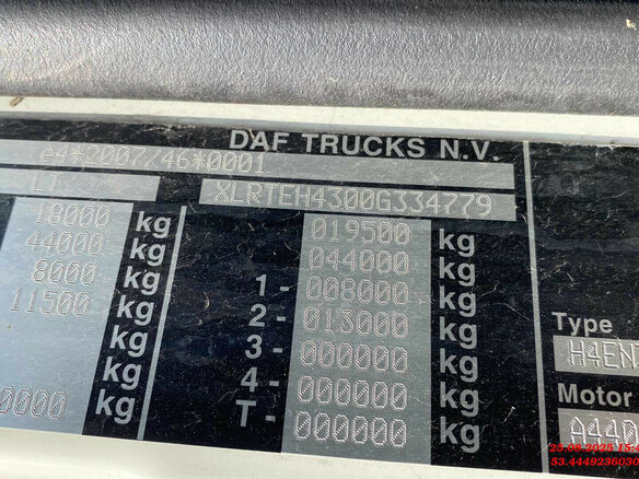2020 DAF XF, белый, 4973250 рублей - вид 20