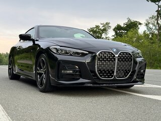 2021 BMW 4 серии 420i G22, G23, G26, чёрный, 4200000 рублей, вид 4