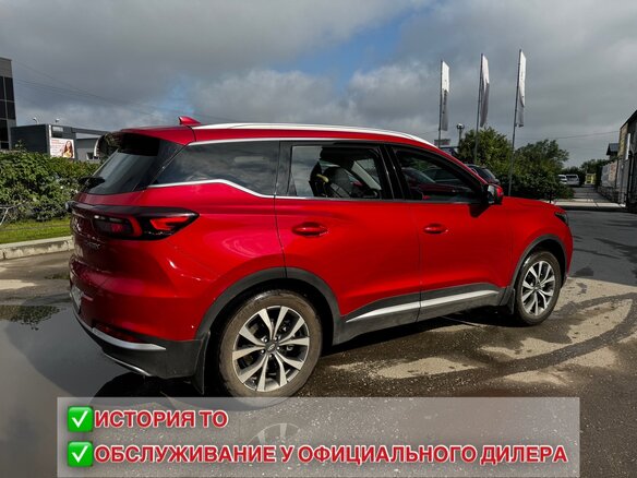 2022 Chery Tiggo 7 Pro I, красный, 2350000 рублей - вид 5
