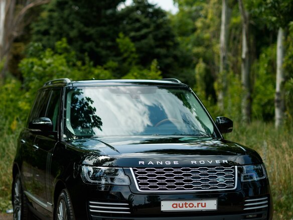 2018 Land Rover Range Rover IV Рестайлинг, чёрный - вид 10