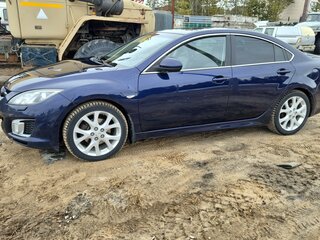 2008 Mazda 6 II (GH), синий, 1250000 рублей, вид 3