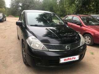 2008 Nissan Tiida I, чёрный, 390000 рублей, вид 1