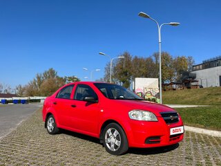 2008 Chevrolet Aveo I Рестайлинг, красный, 599000 рублей, вид 4