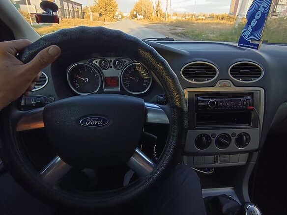 2010 Ford Focus II Рестайлинг, чёрный, 680000 рублей - вид 7