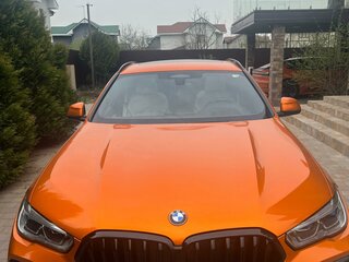 2020 BMW X6 M50d III (G06), оранжевый, 7600000 рублей, вид 2