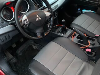 2007 Mitsubishi Lancer X, красный, 475000 рублей, вид 5