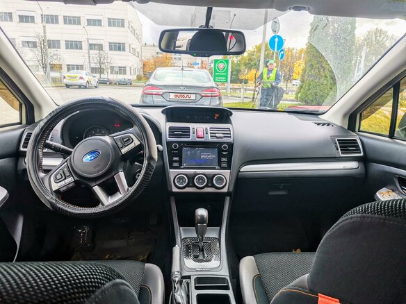 2016 Subaru XV I Рестайлинг, бежевый, 1500000 рублей - вид 9