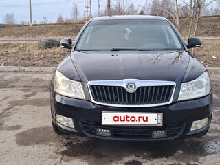 2013 Skoda Octavia II (A5) Рестайлинг, чёрный, 570000 рублей, вид 1
