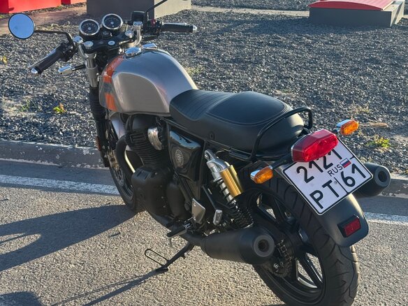 2024 Royal Enfield Continental GT, серебристый, 555000 рублей - вид 13