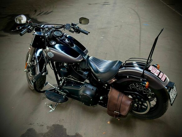 2014 Harley-Davidson Softail Slim, серый, 950000 рублей - вид 13