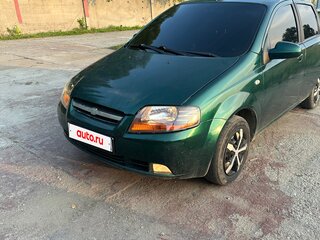 2005 Chevrolet Aveo I, зелёный, 300000 рублей, вид 2